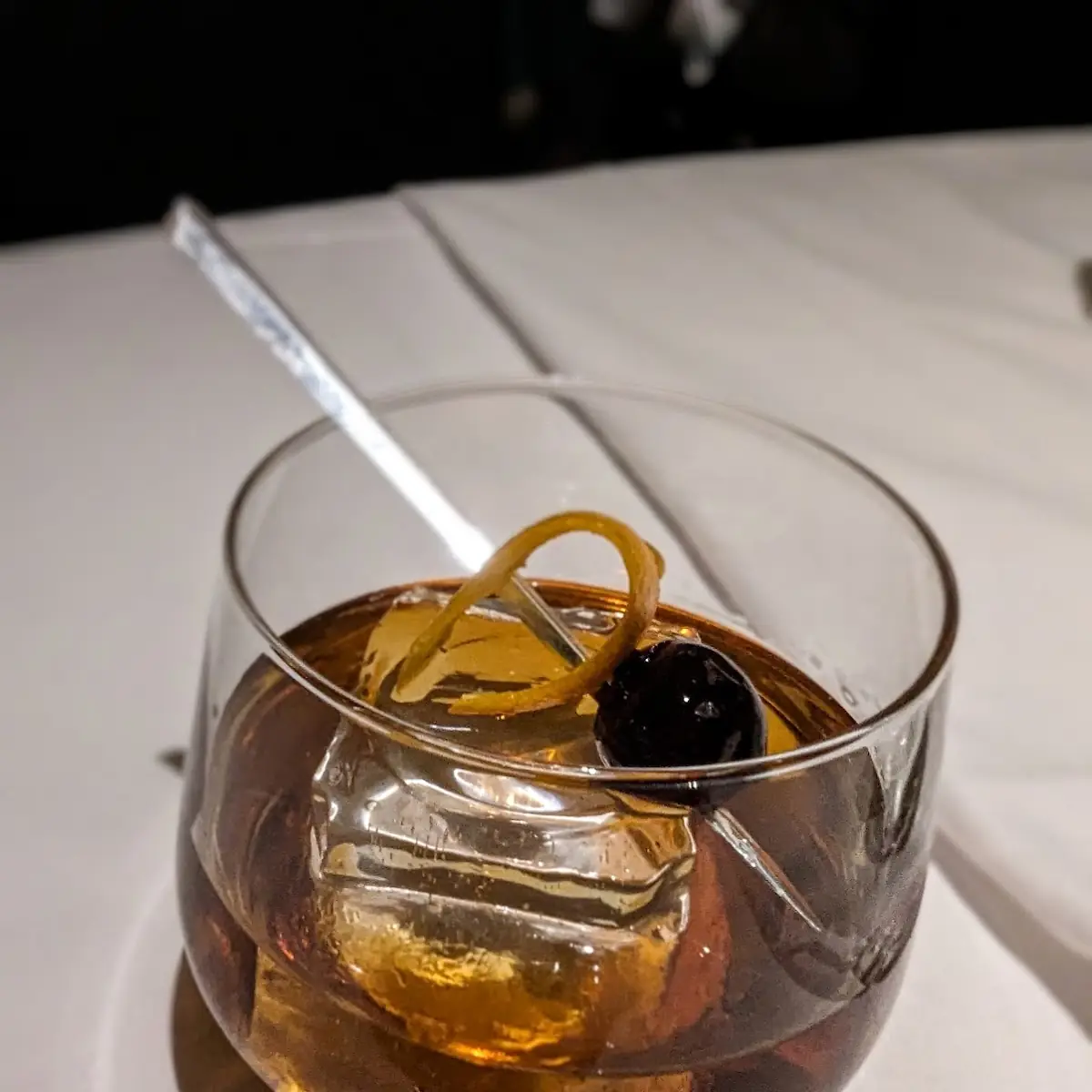 Smoked Old Fashioned