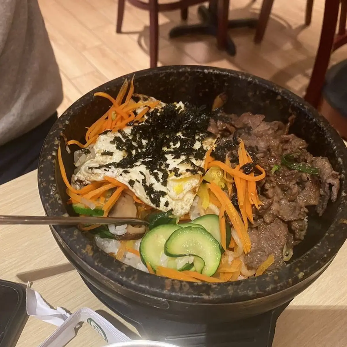 Dolsot Bibimbap Beef