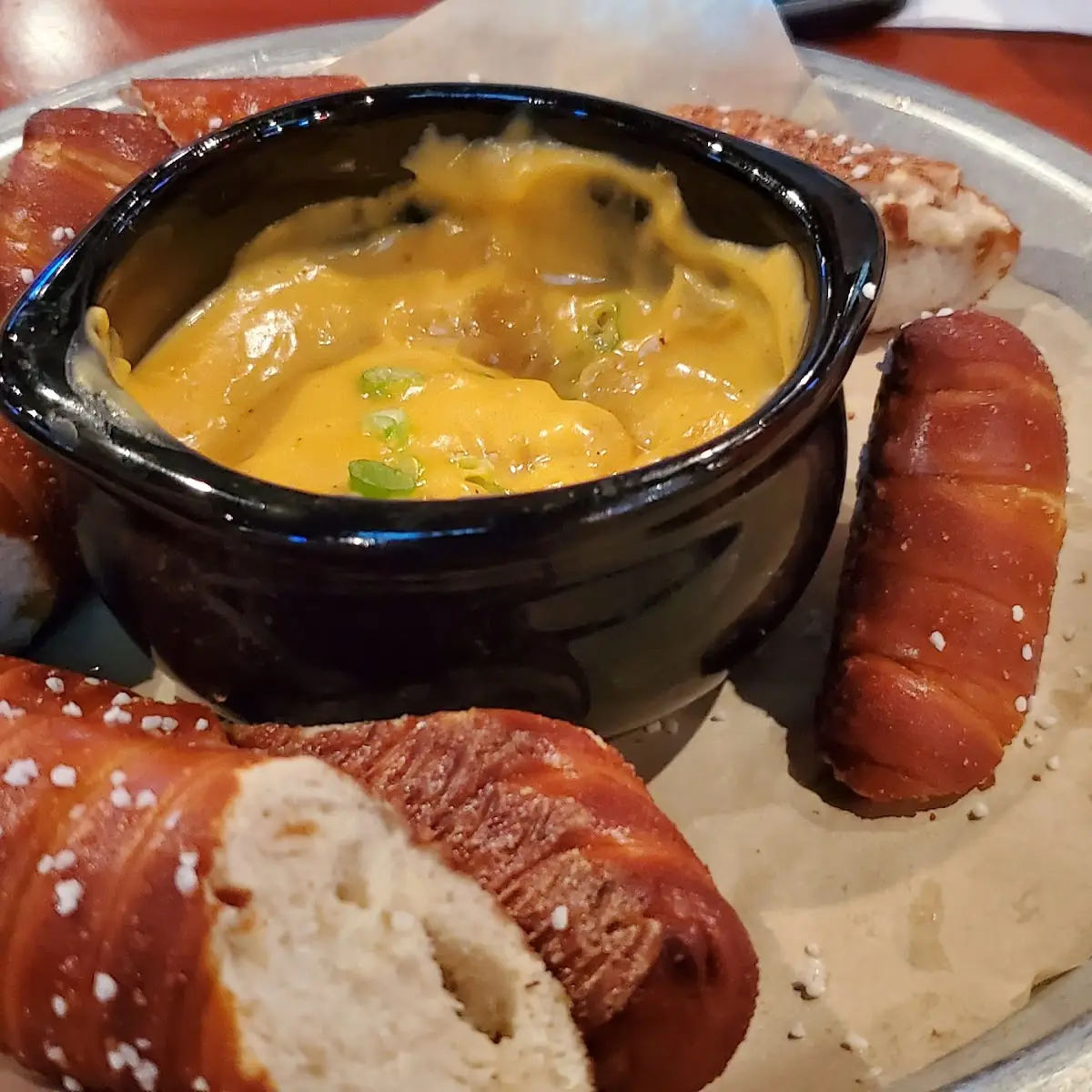 Pretzel Bites with Beer Cheese