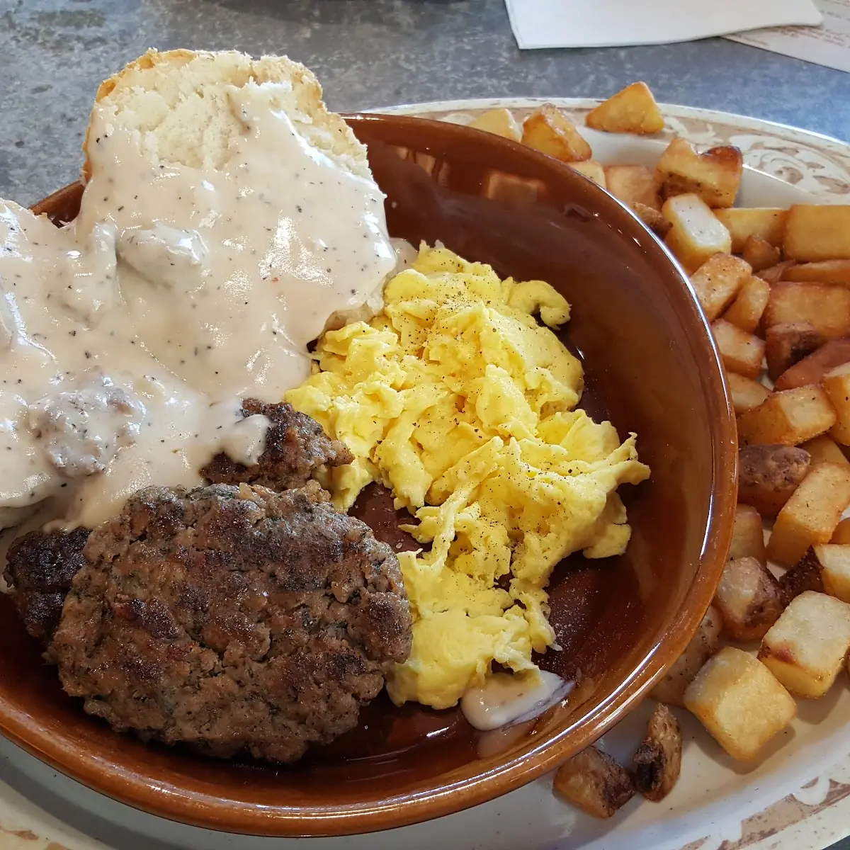 Biscuits & Gravy Platter