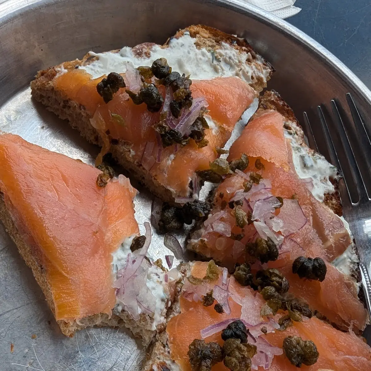Smoked Salmon Toast