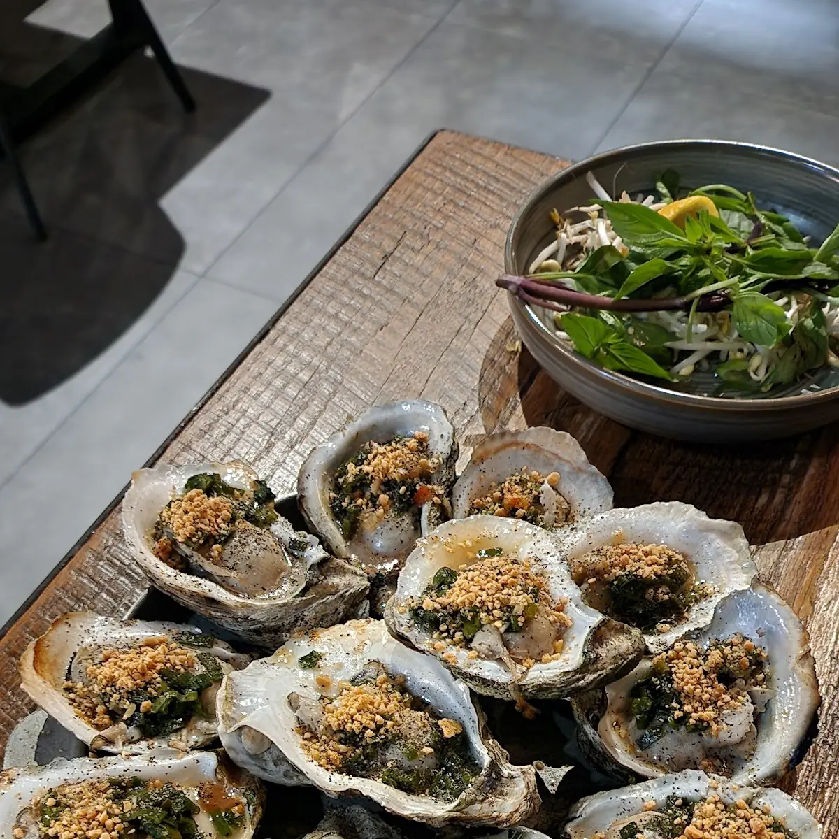 Fresh Oysters on Ice