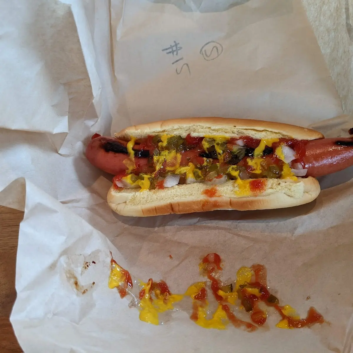 Covered All Beef Hot Dog