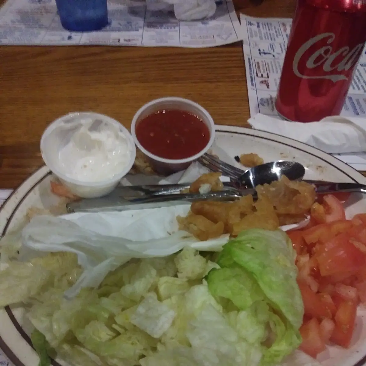 Shrimp and Salad