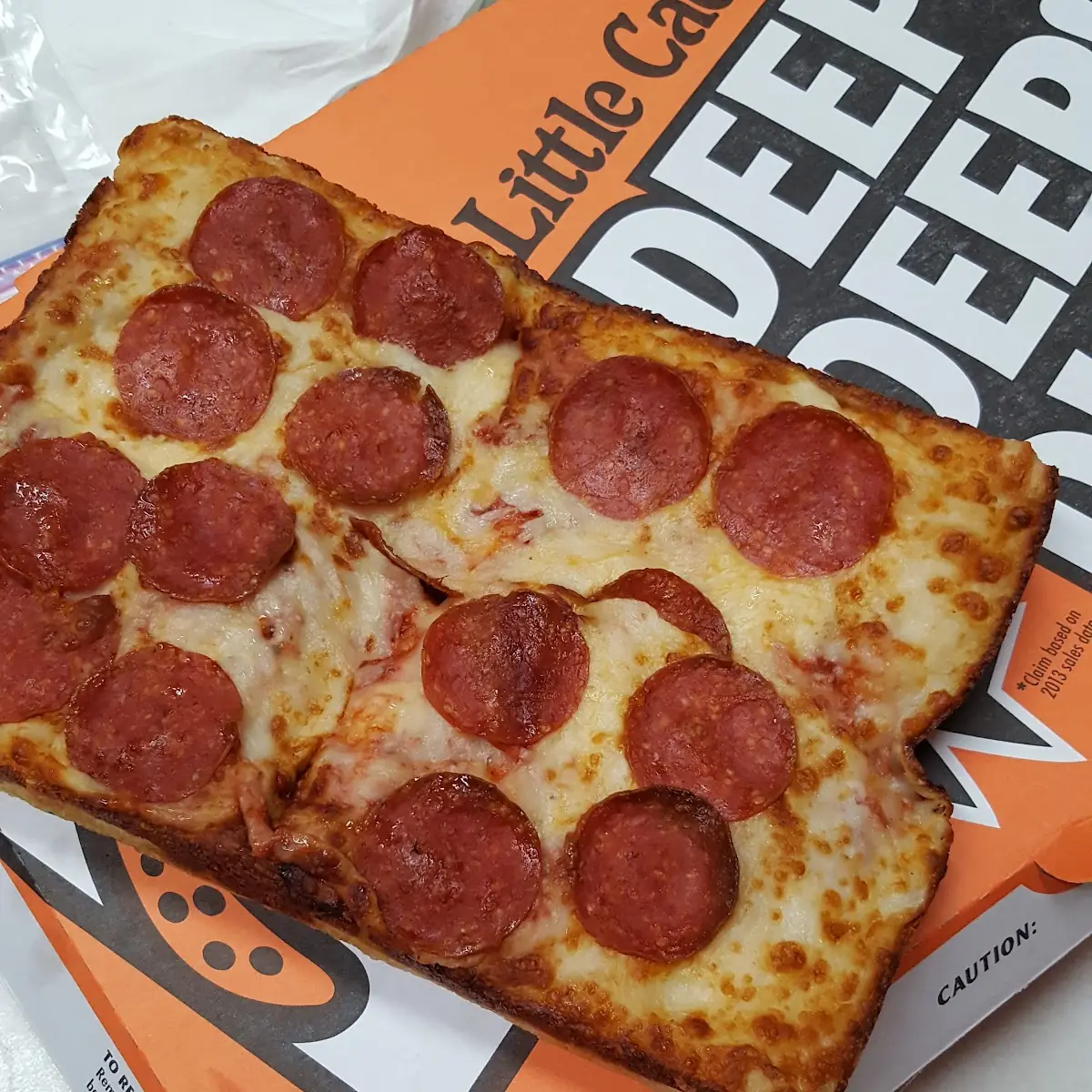 Pepperoni Deep Dish Pizza