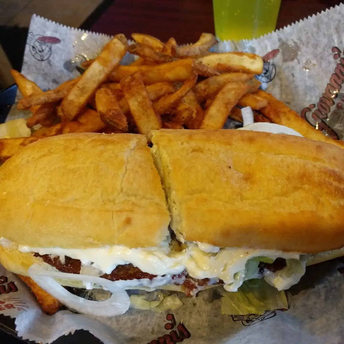 Steak Sandwich with Fries