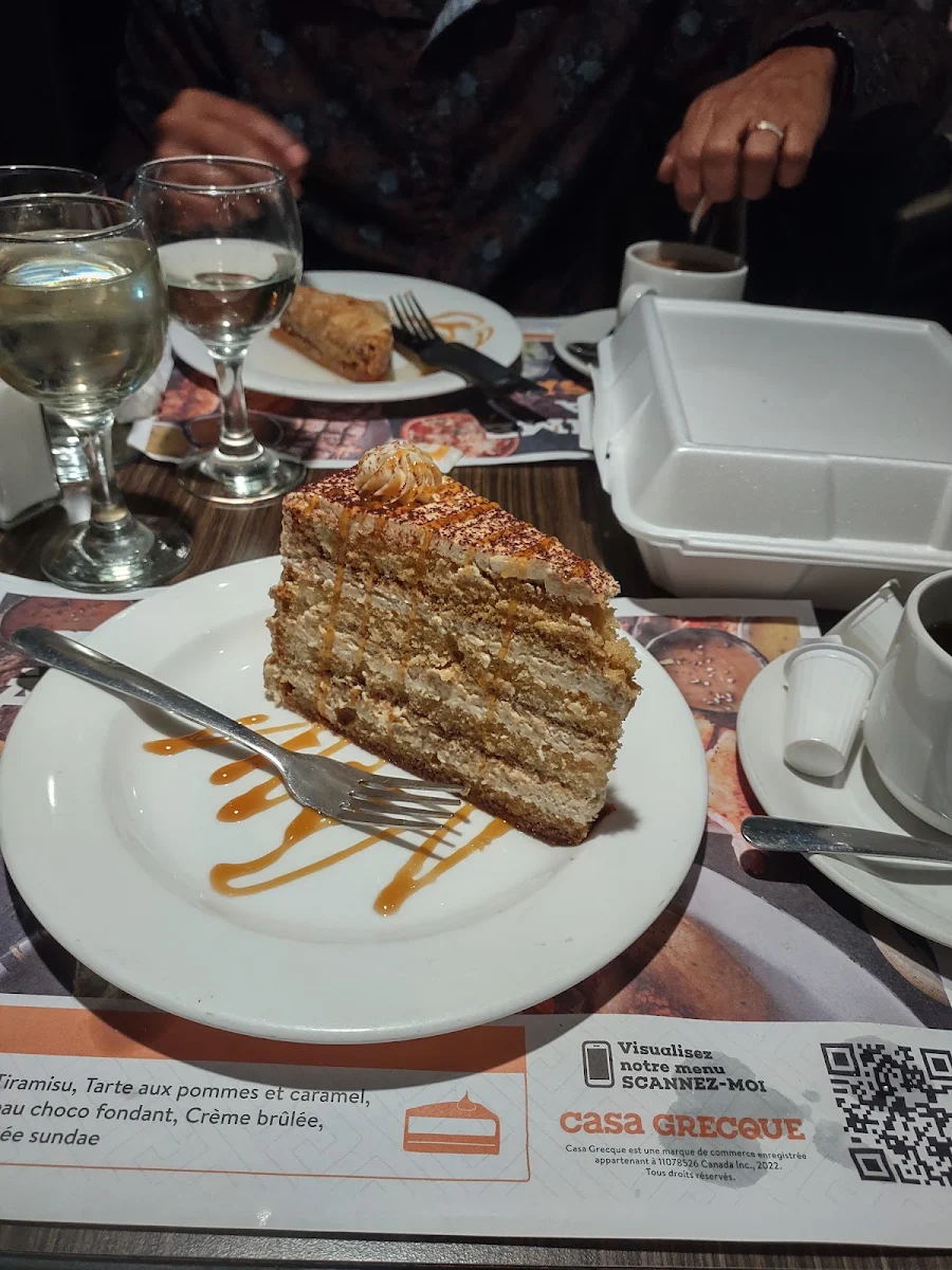 Tiramisu, Casa Grecque