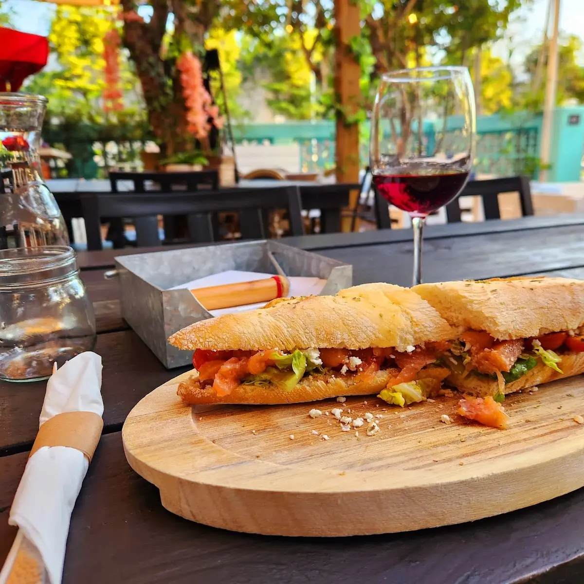 Smoked Salmon Panini