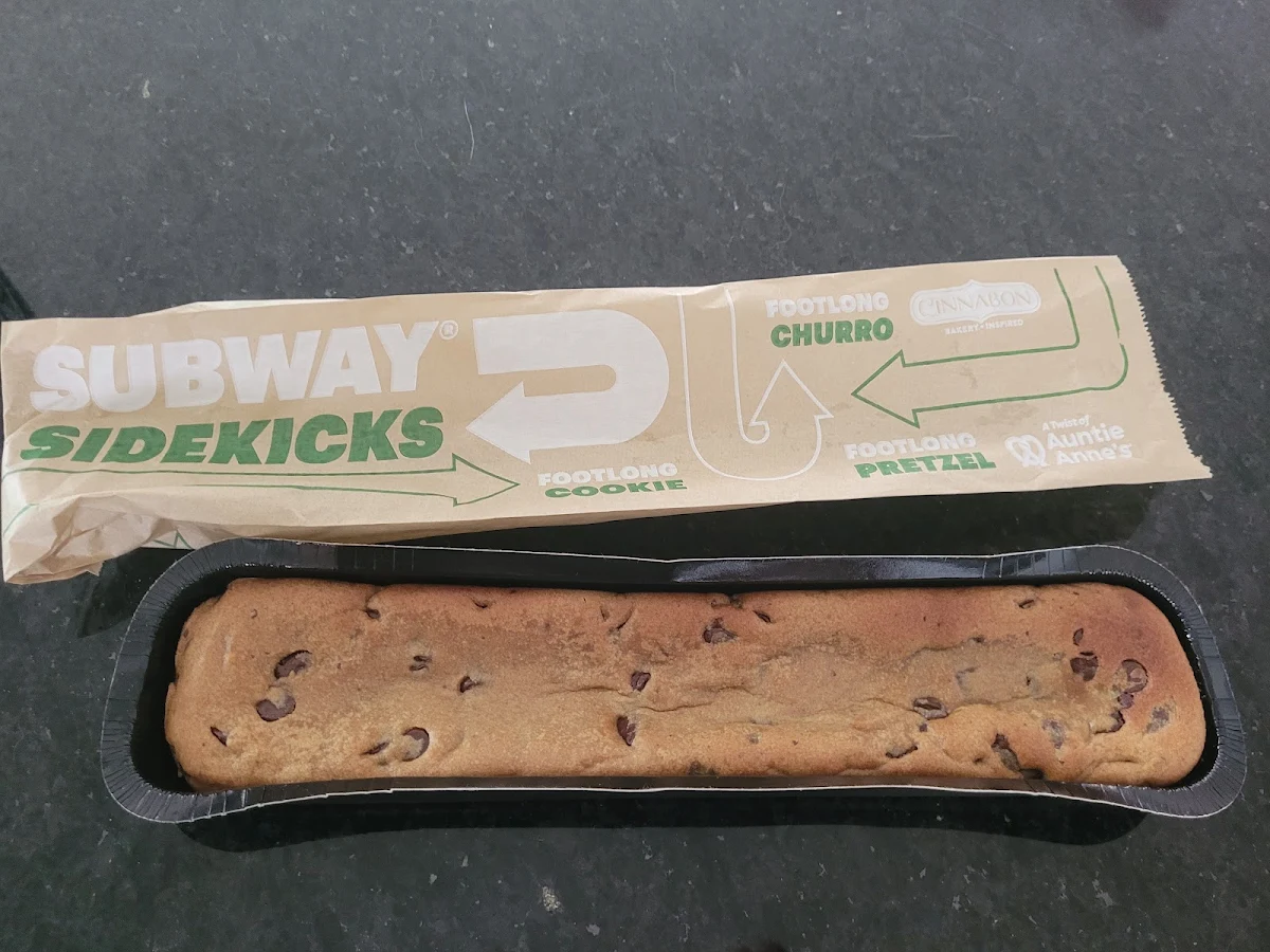 Subway Footlong Cookie