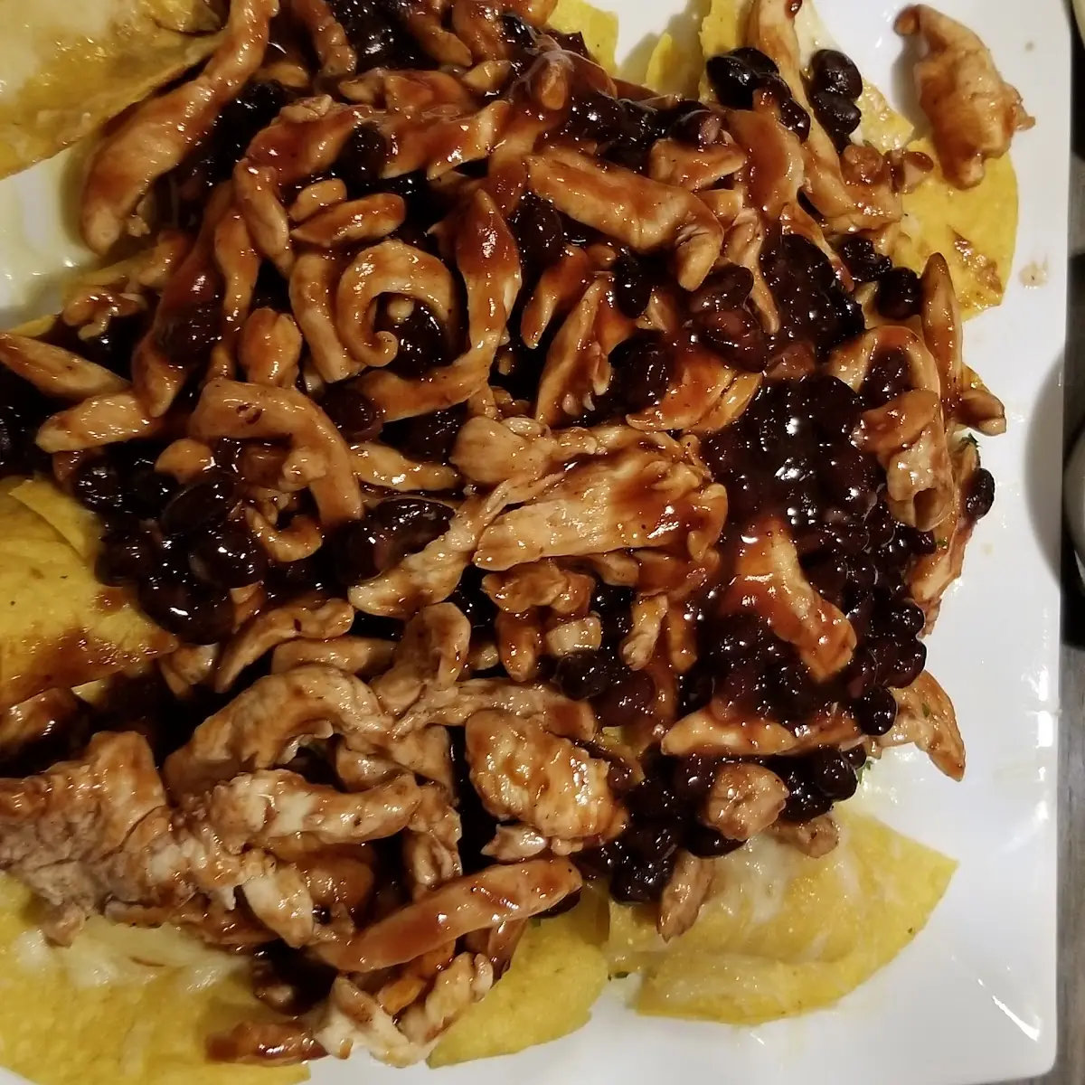 BBQ Chicken Nachos