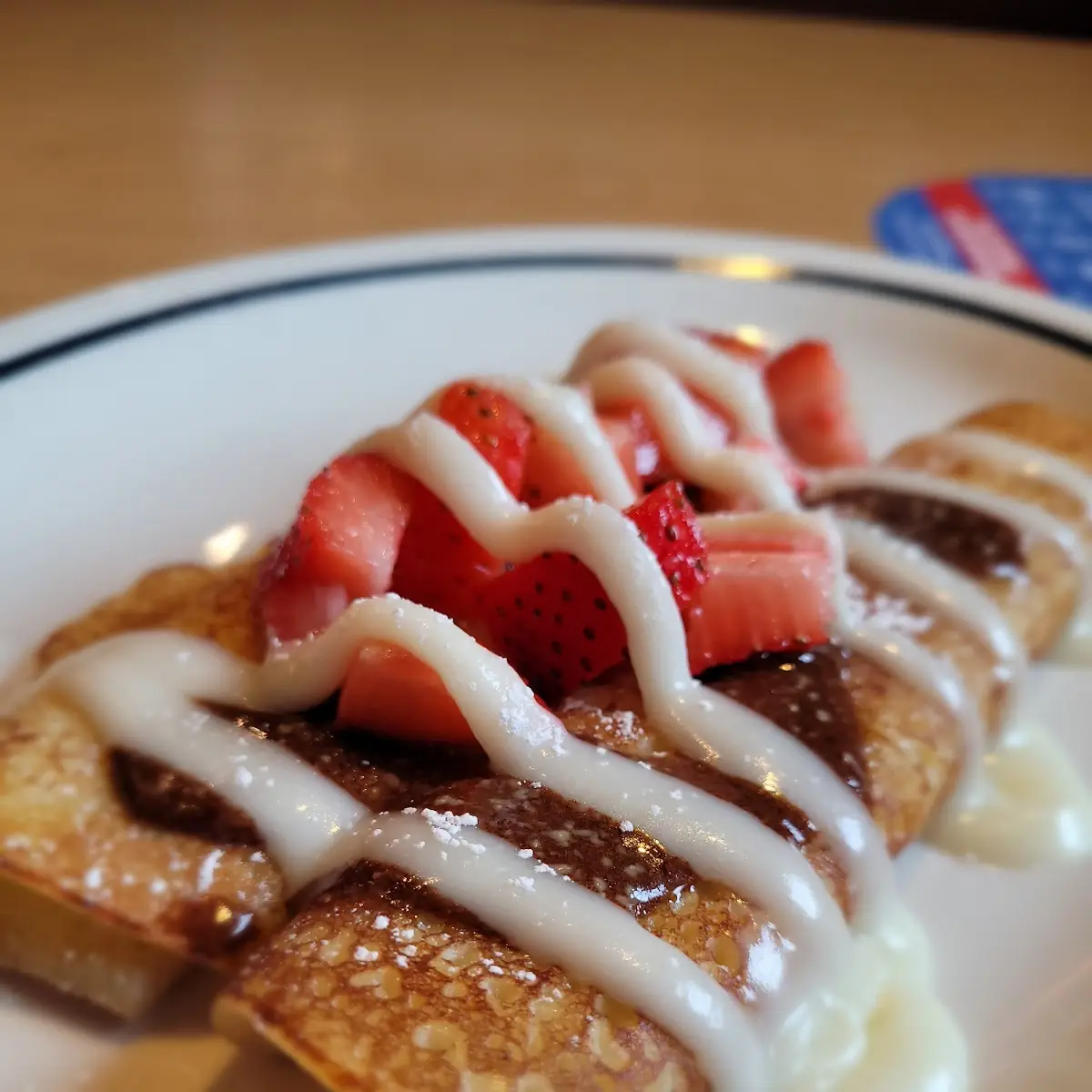 Strawberries Crepes