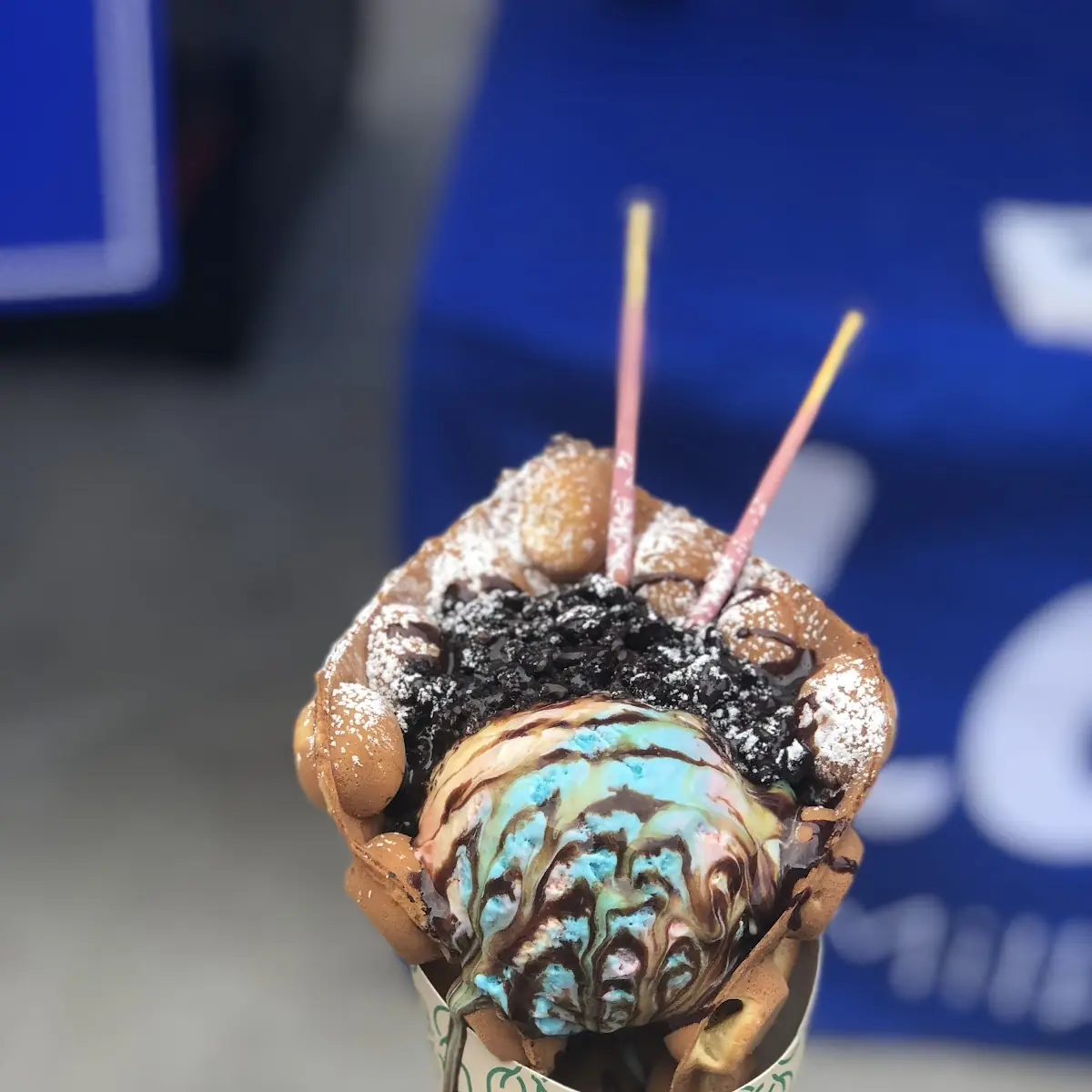 Cookie Monster Ice Cream