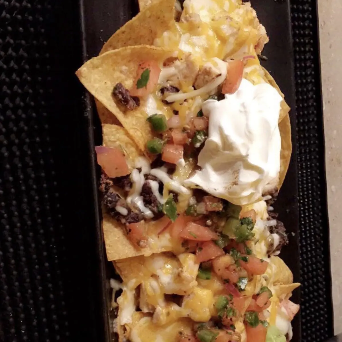 Loaded Nachos with Chicken