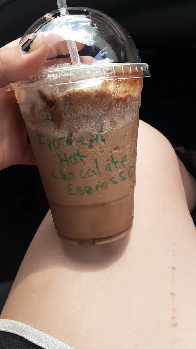 Frozen Hot Chocolate w Espresso
