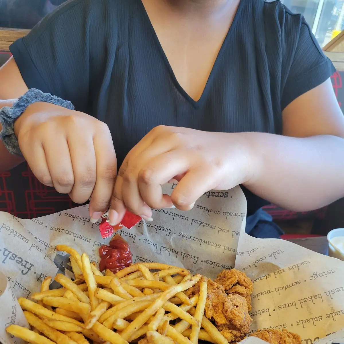 Kids Meal Chicken Nuggets with Fries