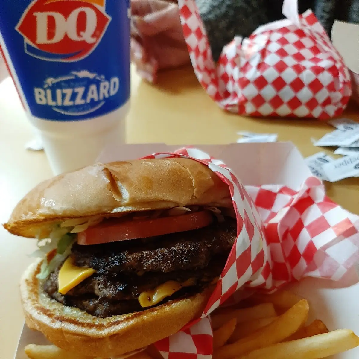 Triple Cheeseburger