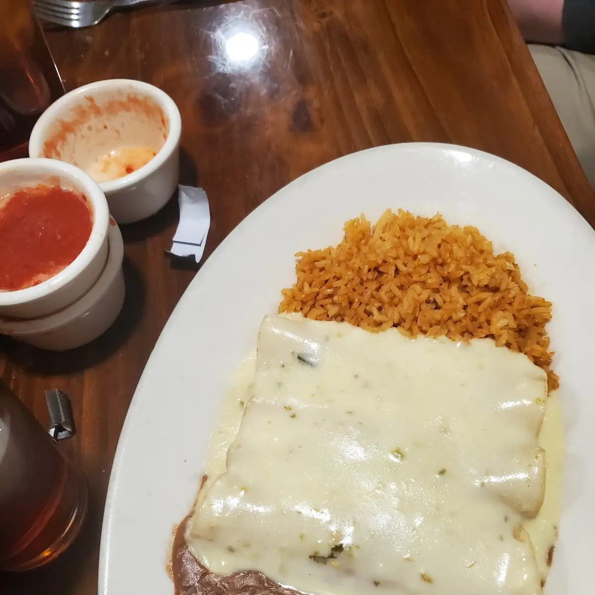 Chicken Enchiladas with Queso Blanco