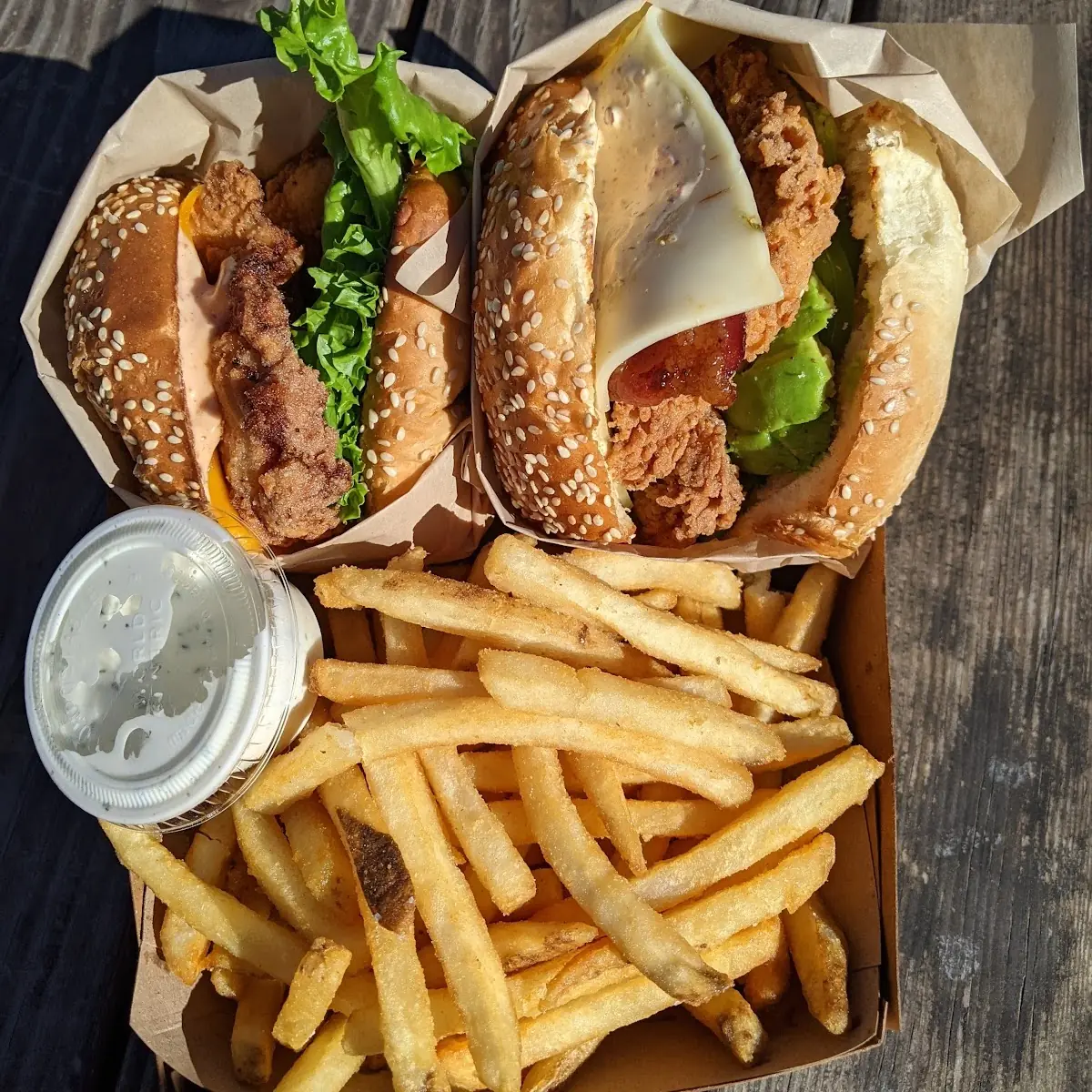 Fried Chicken Sandwich Combo