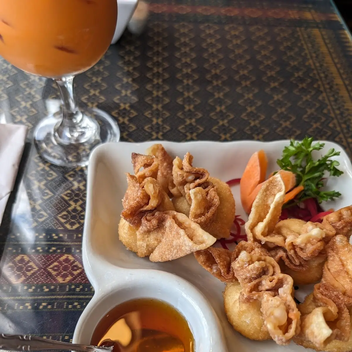 Fried Wonton 5 pcs Crab Rangoon