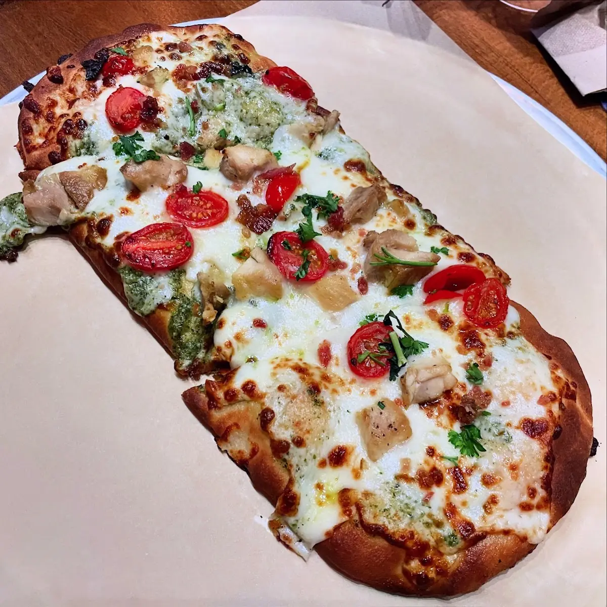 Chicken Bacon Flatbread