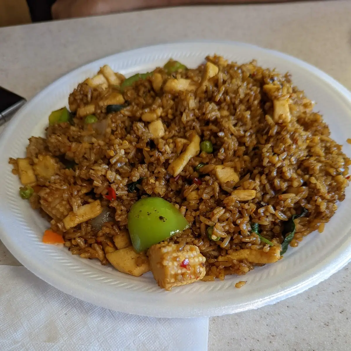 Thai Style Fried Rice Chicken