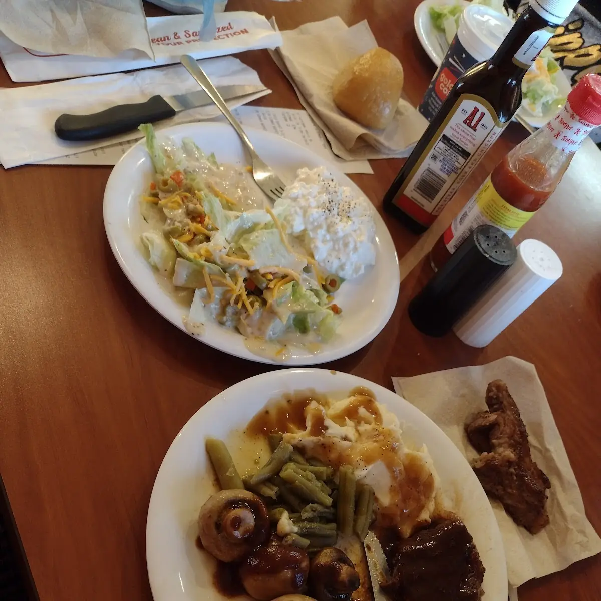Salad Bar Steak mmmmmmmm