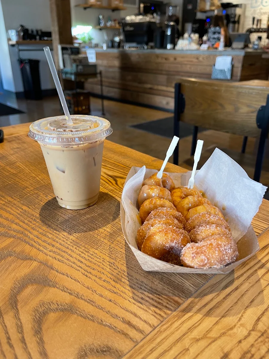 Cinnamon Sugar Donuts Maple Donuts and the Winnie Latte