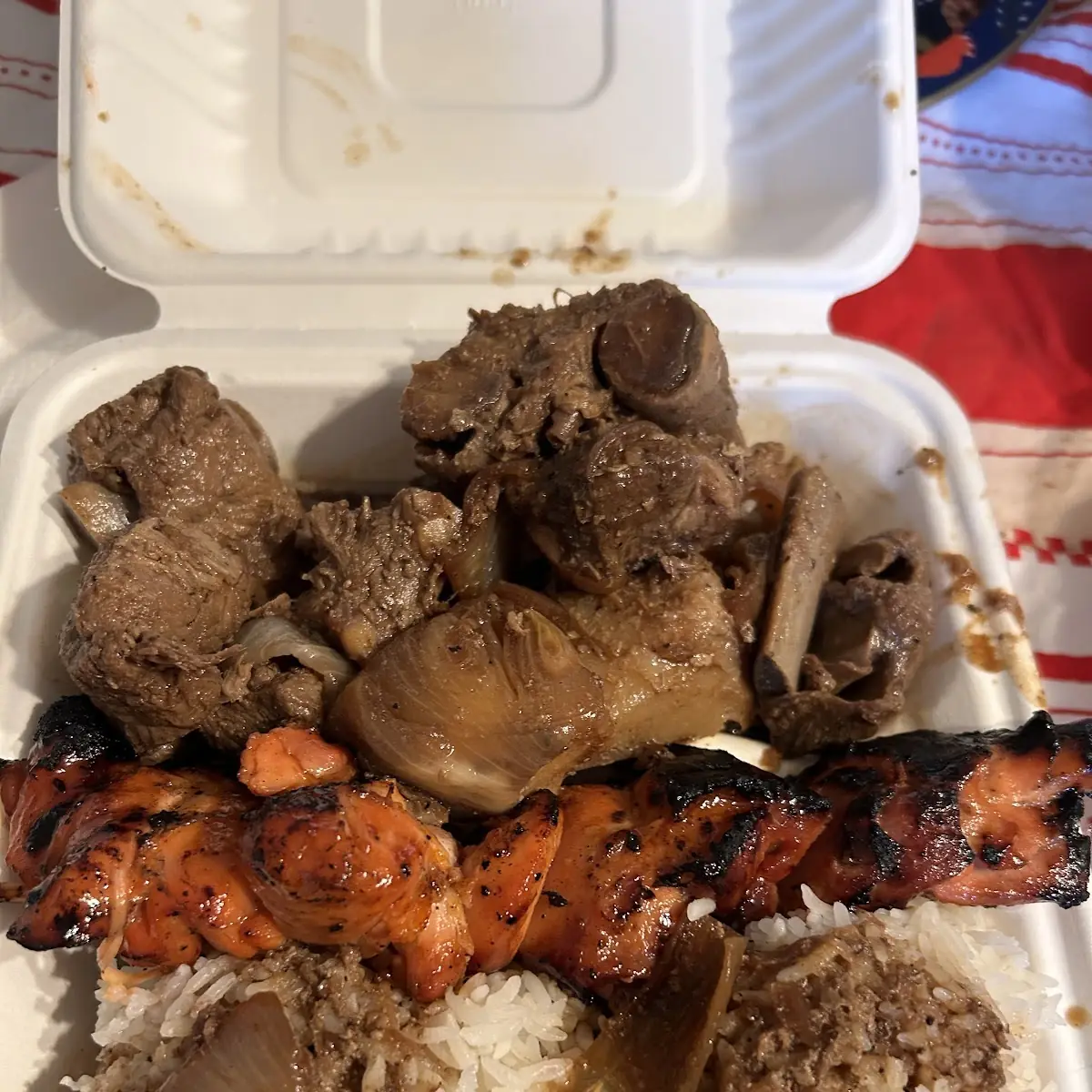 Pork Adobo and White Rice