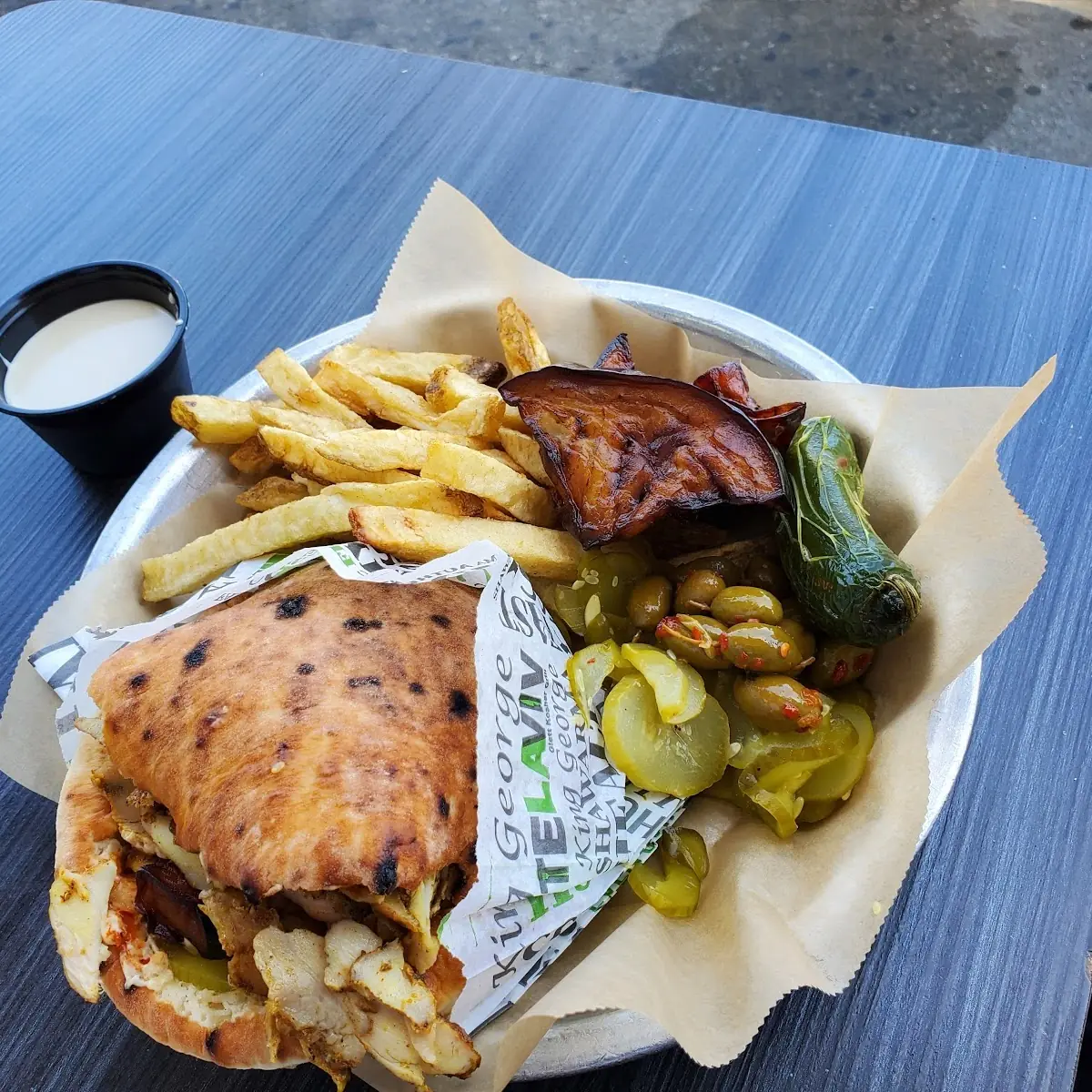 Pita Shawarma Sandwich