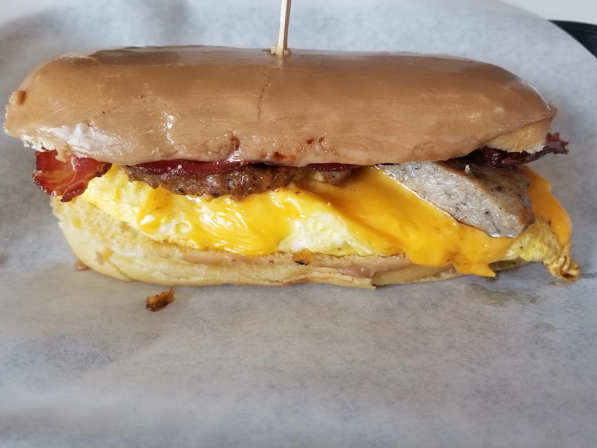 Make Me Happy Breakfast Sandwich