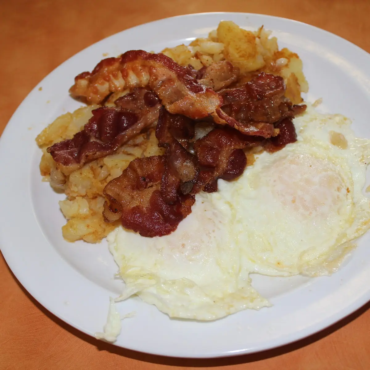 Egg with Bacon Ham Sausage or Turkey Bacon