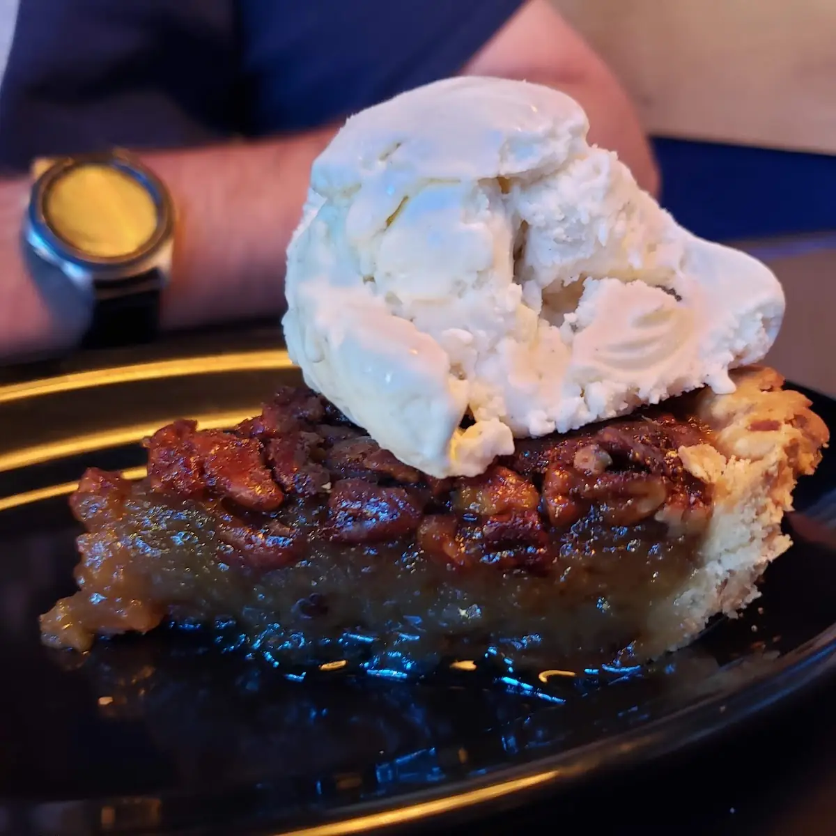 Smoked Pecan Pie