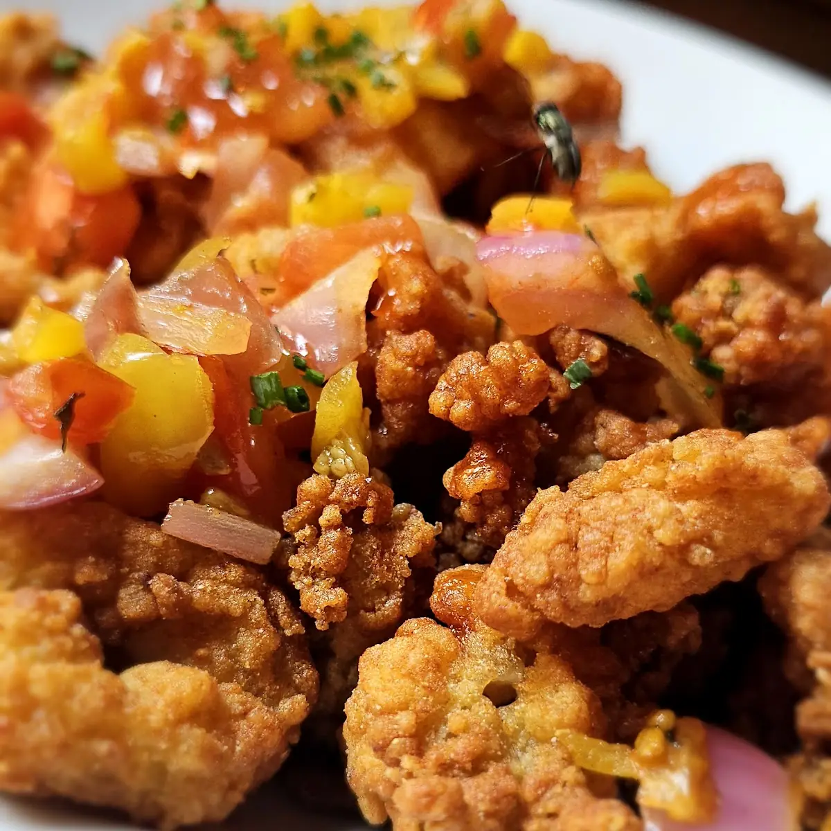 Fried Oyster Salad
