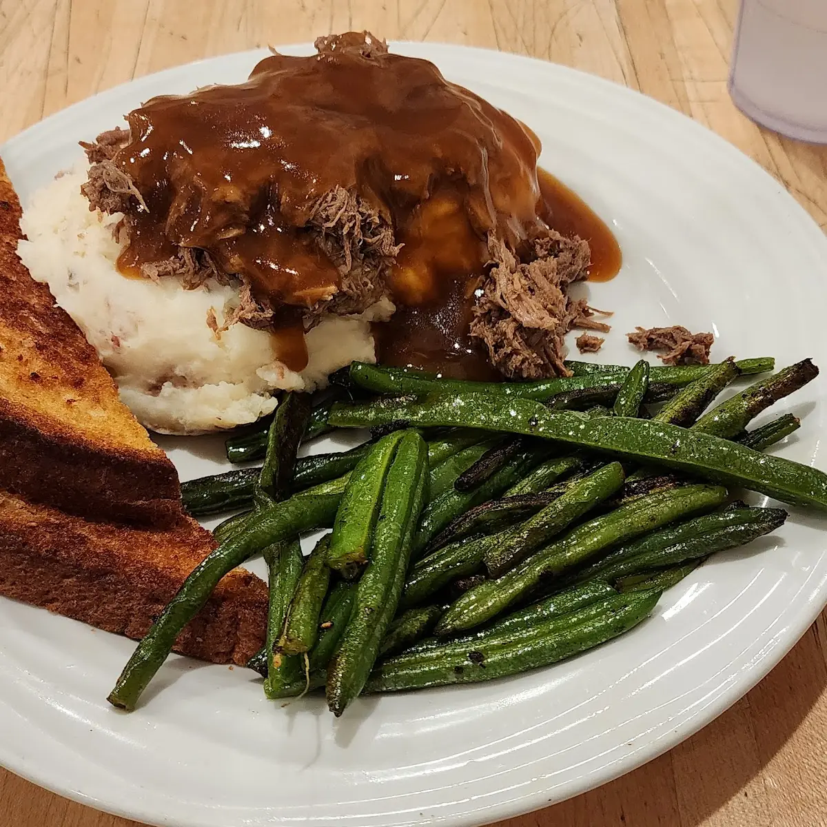 Pot Roast & Grits