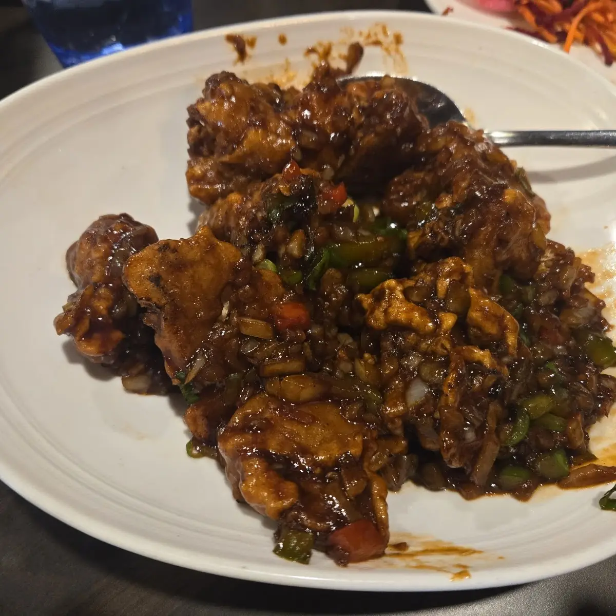 Cauliflower Manchurian, Balti Indian Restaurant