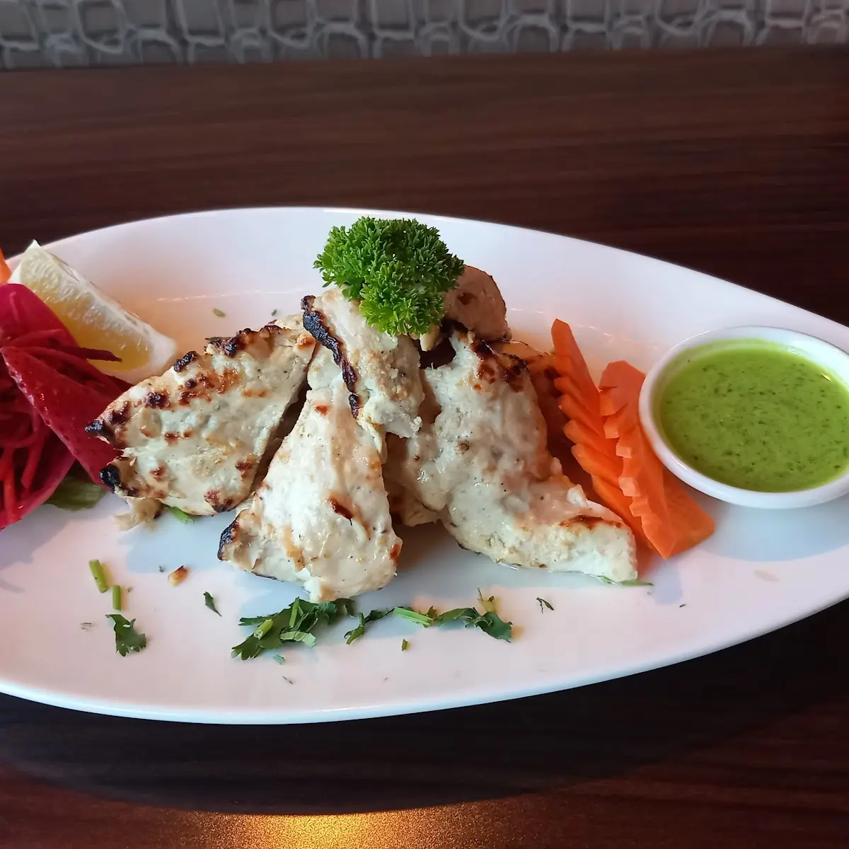 Chicken Malai Tikka, Balti Indian Restaurant