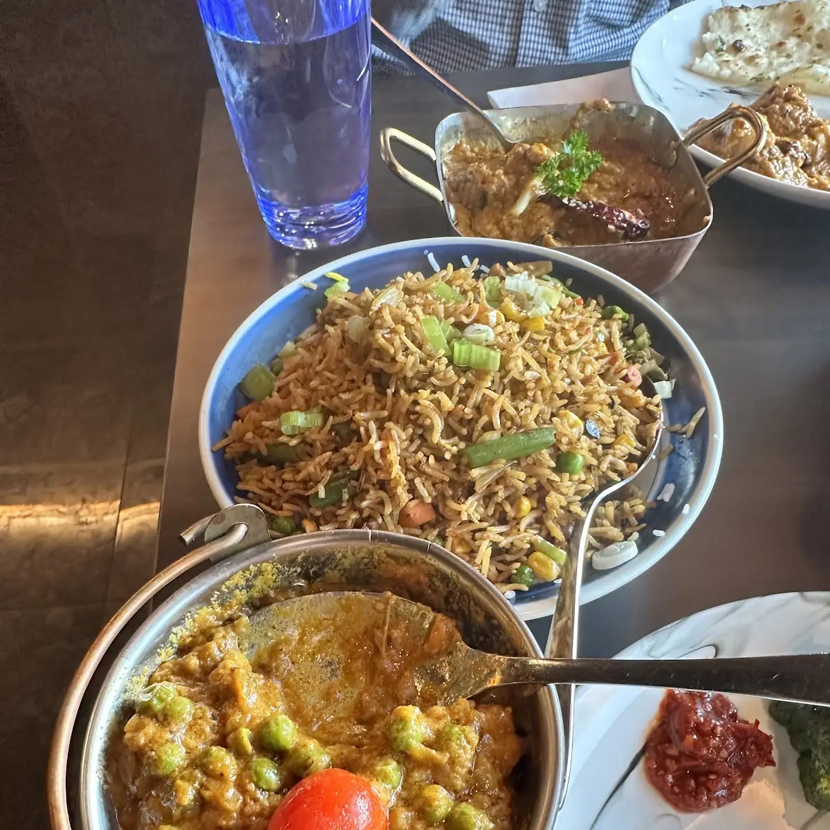 Matar Paneer, Balti Indian Restaurant