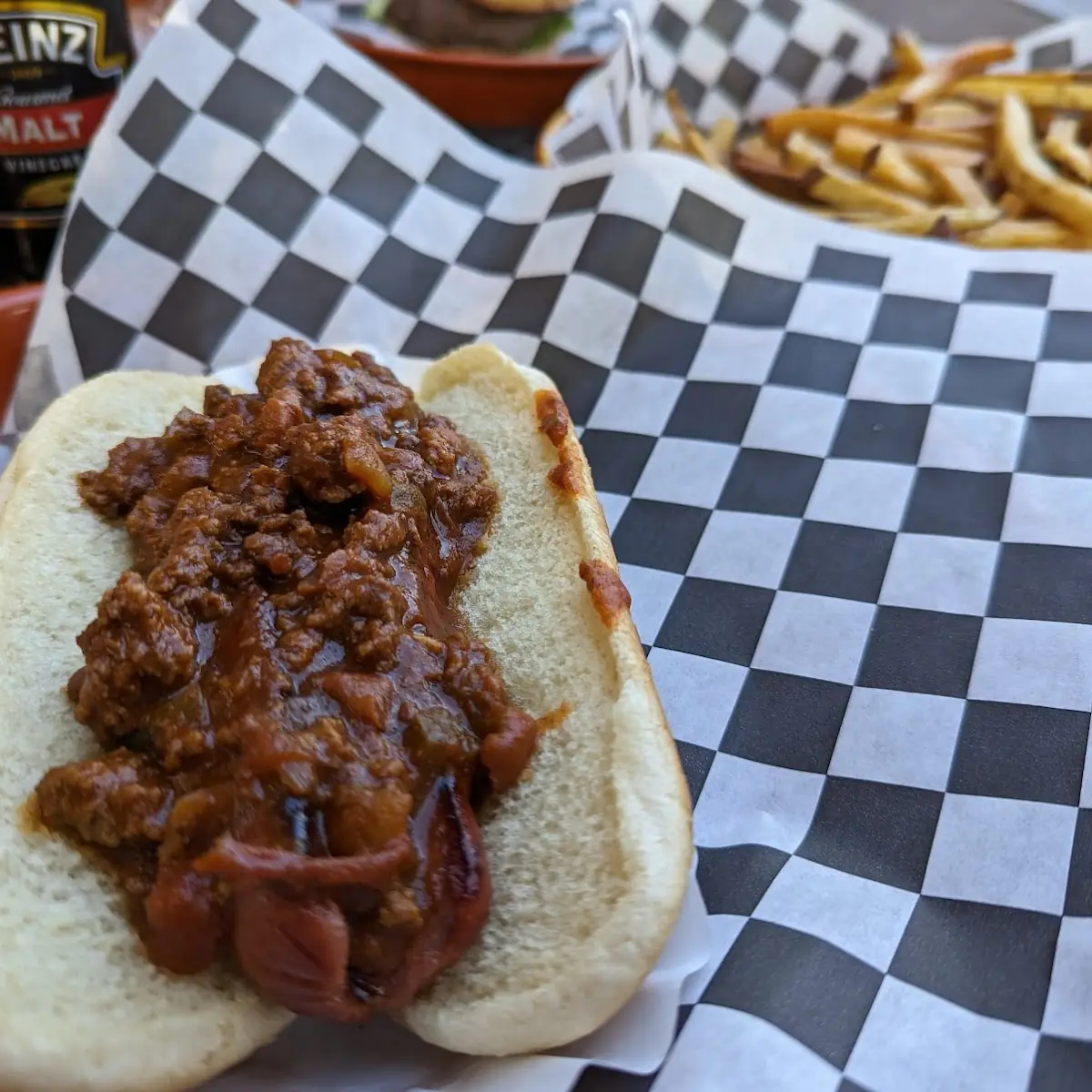 Hot Dog with Chili