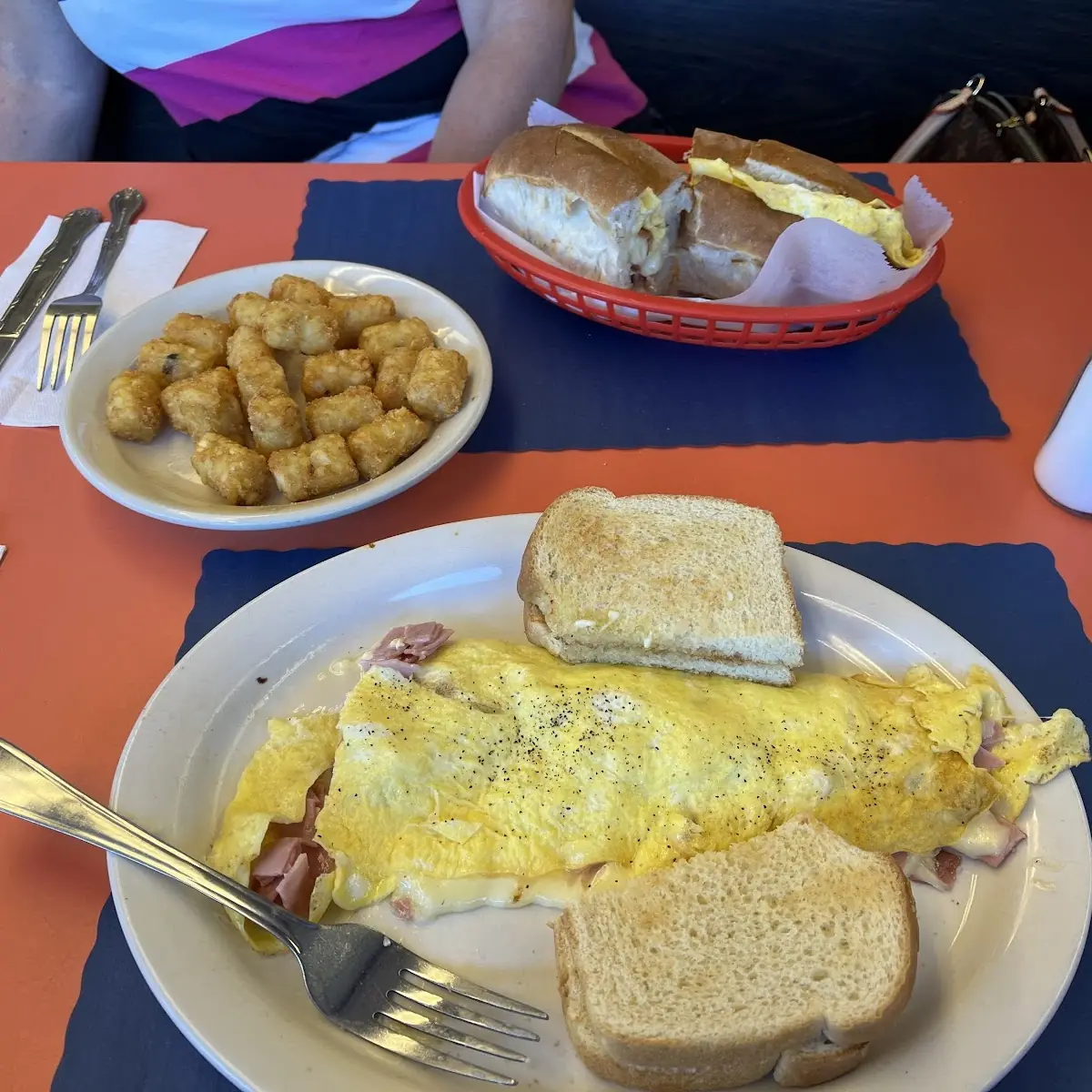 Ham and Cheese Omelette