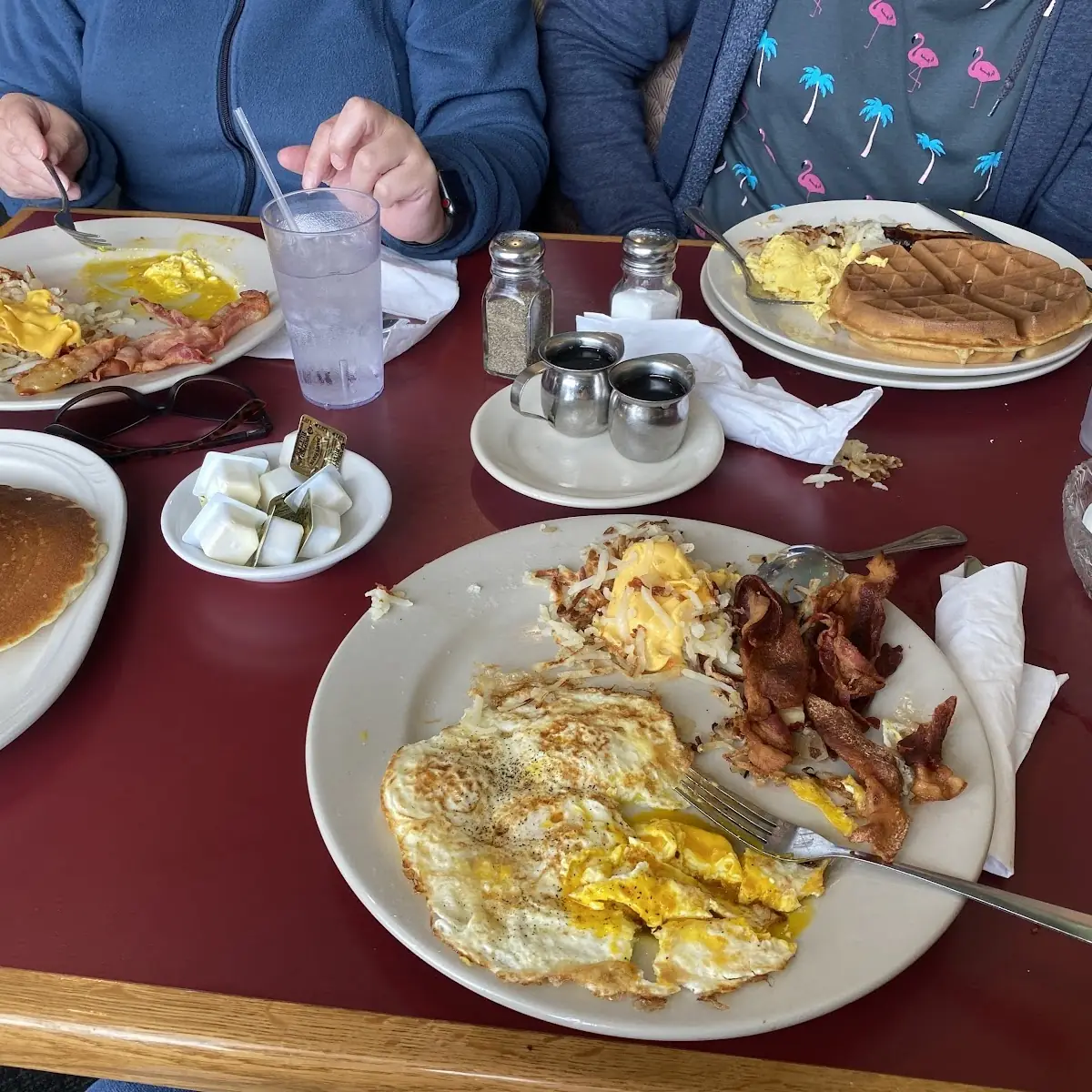 Over Cooked Pancakes