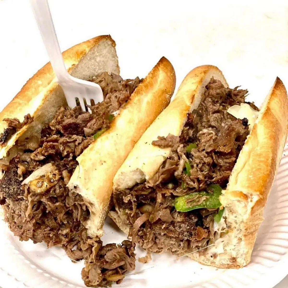 Cheese Steak Pizza