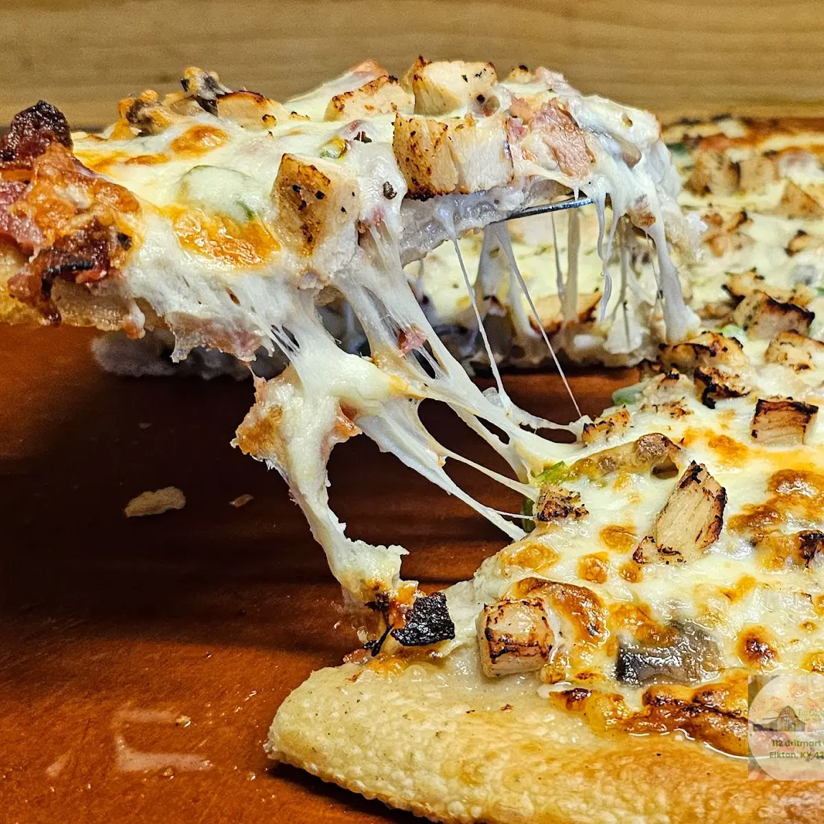 Chicken Bacon Ranch Pizza