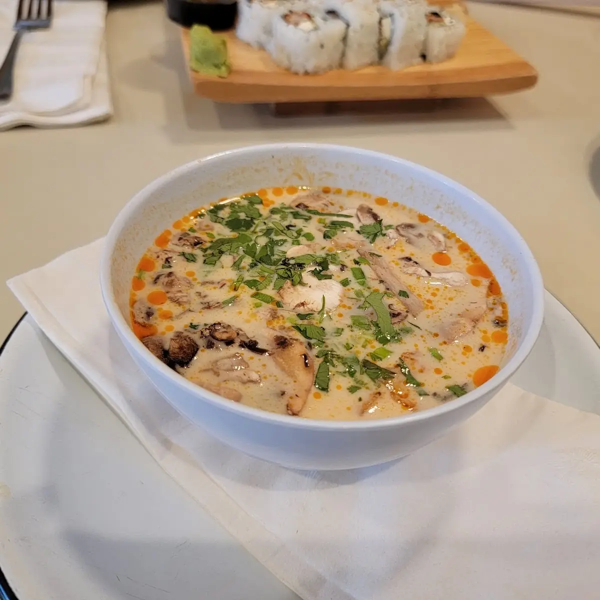 Coconut Soup with Tofu