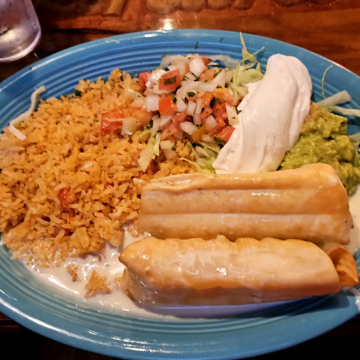 Kids One Enchilada Rice & Refried Beans