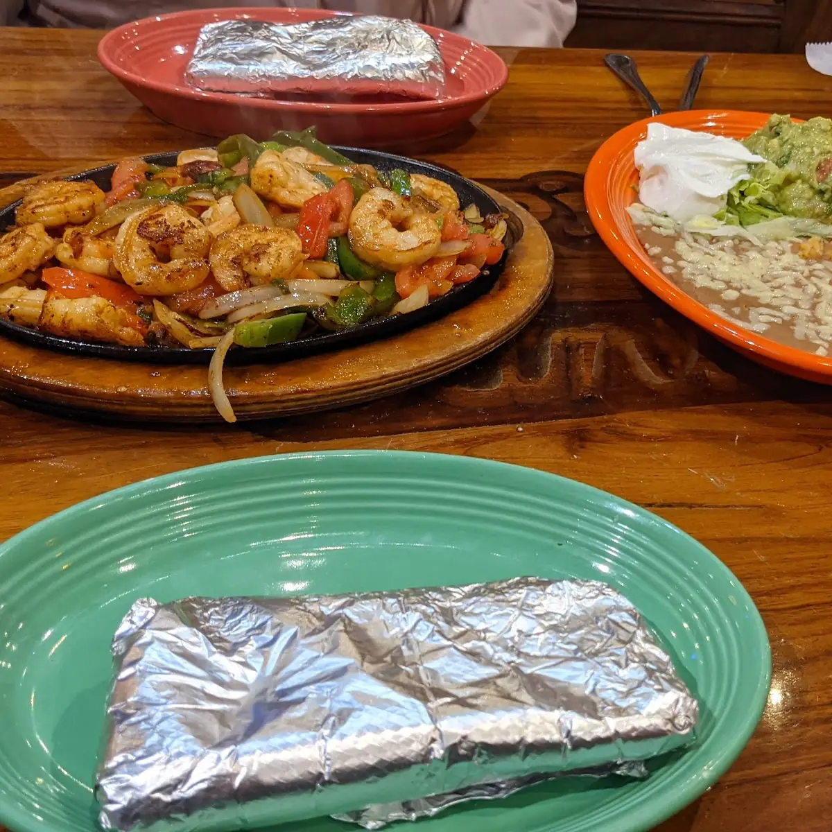 Shrimp Fajitas
