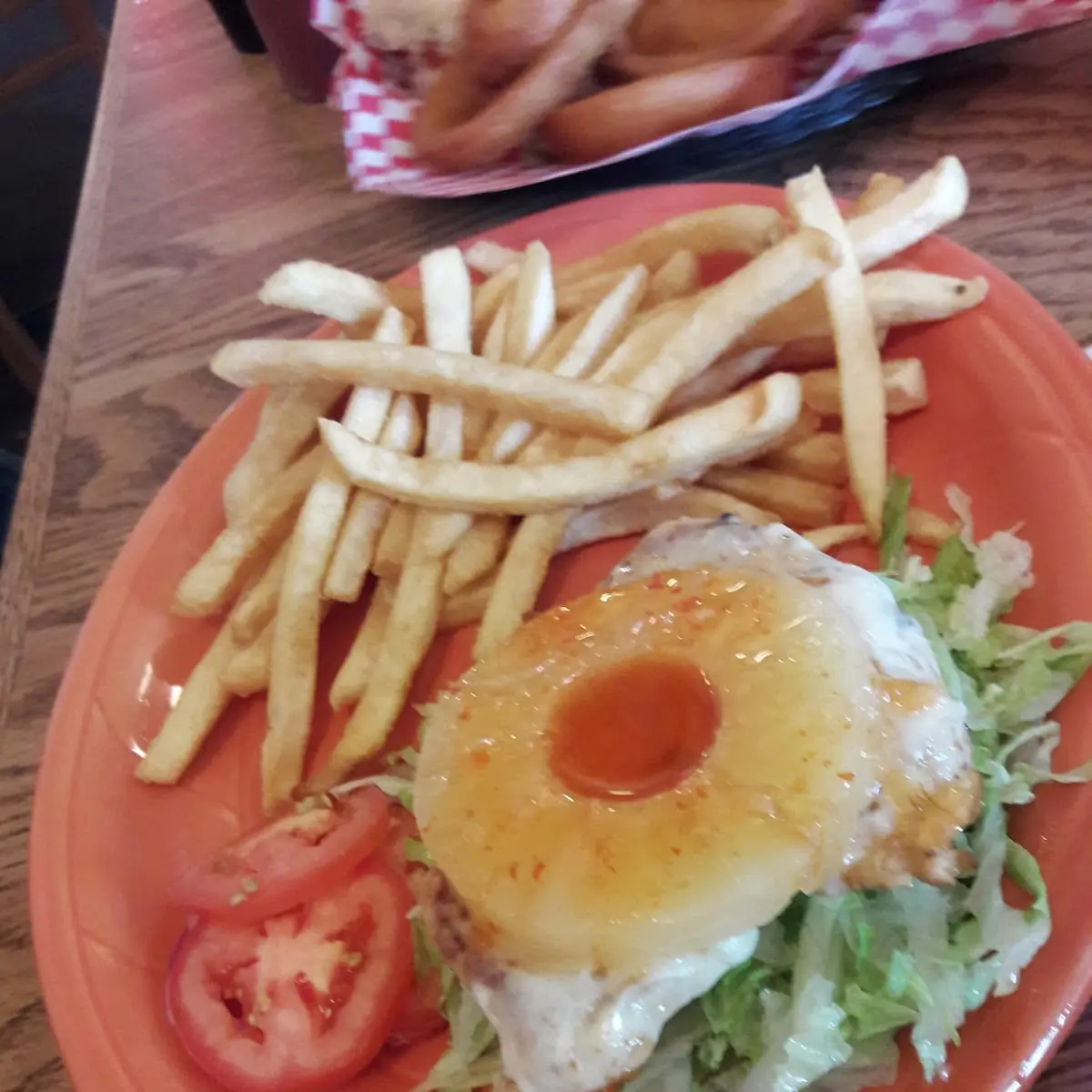 Pineapple Burger