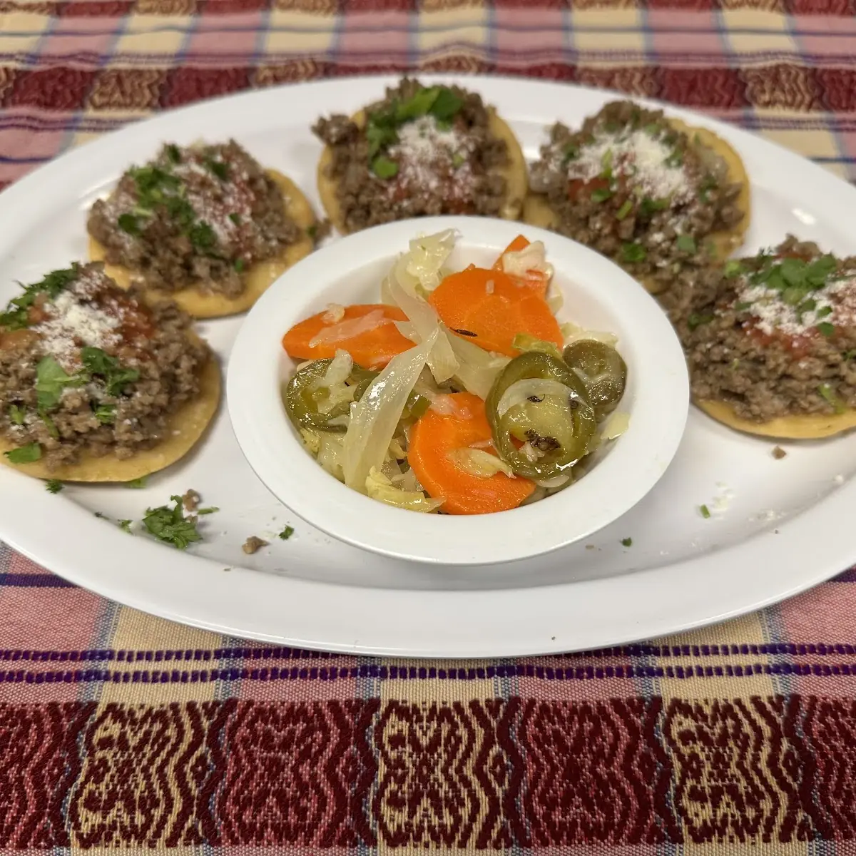 Garnachas de Carne Molida de Res