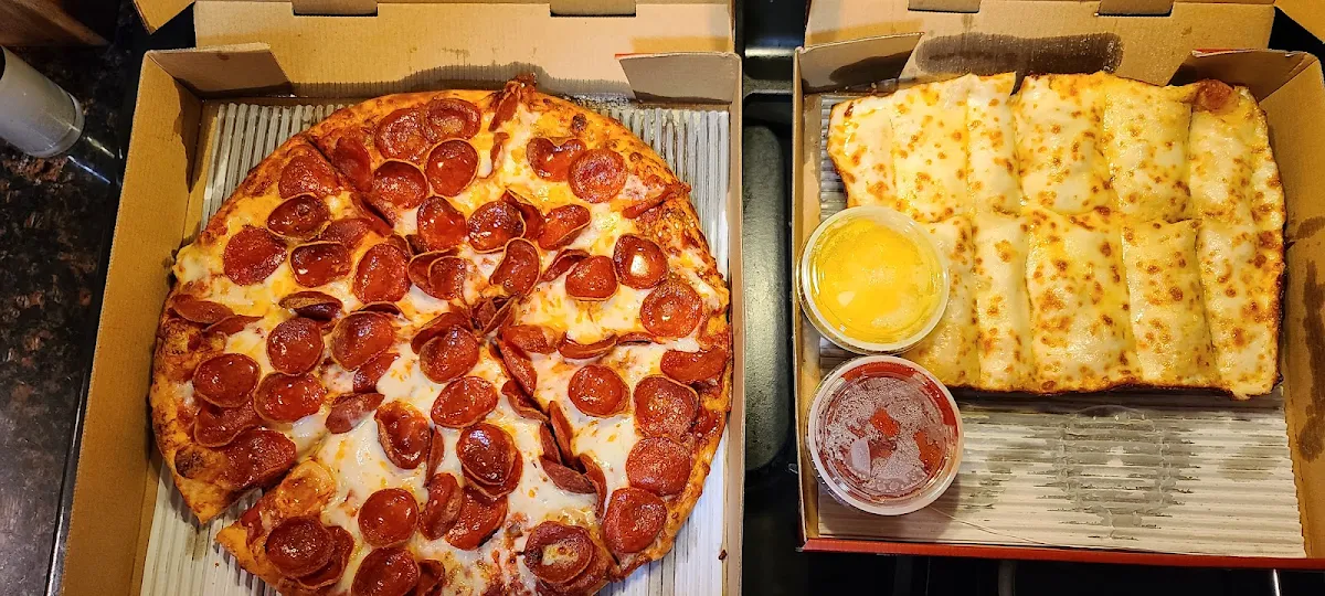 Double Pepperoni and Cheese Bread