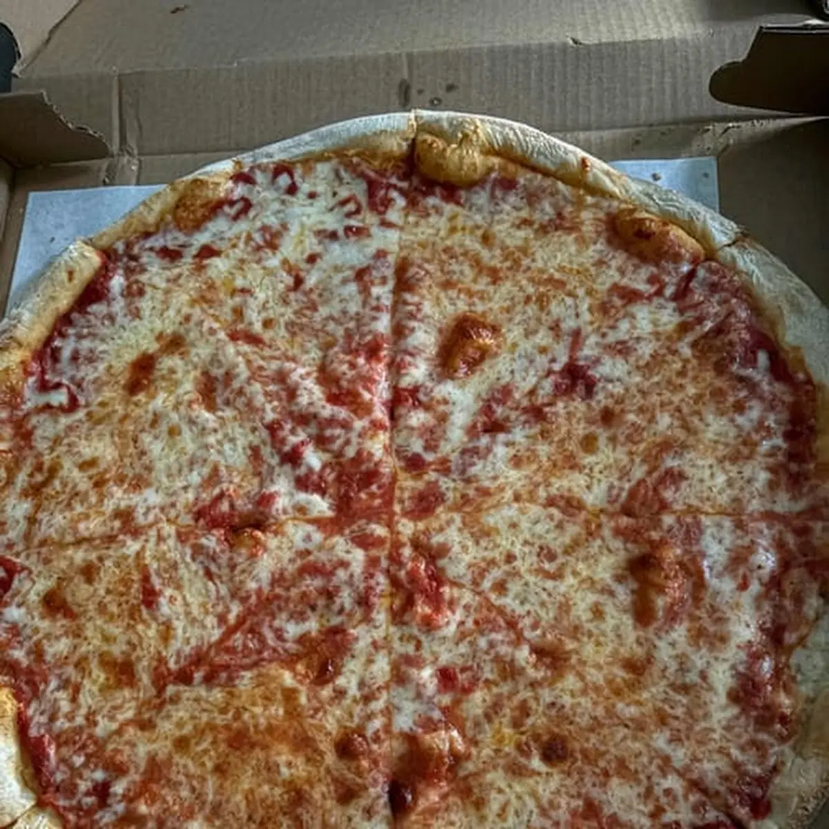 Large Thin Cheese Pizza