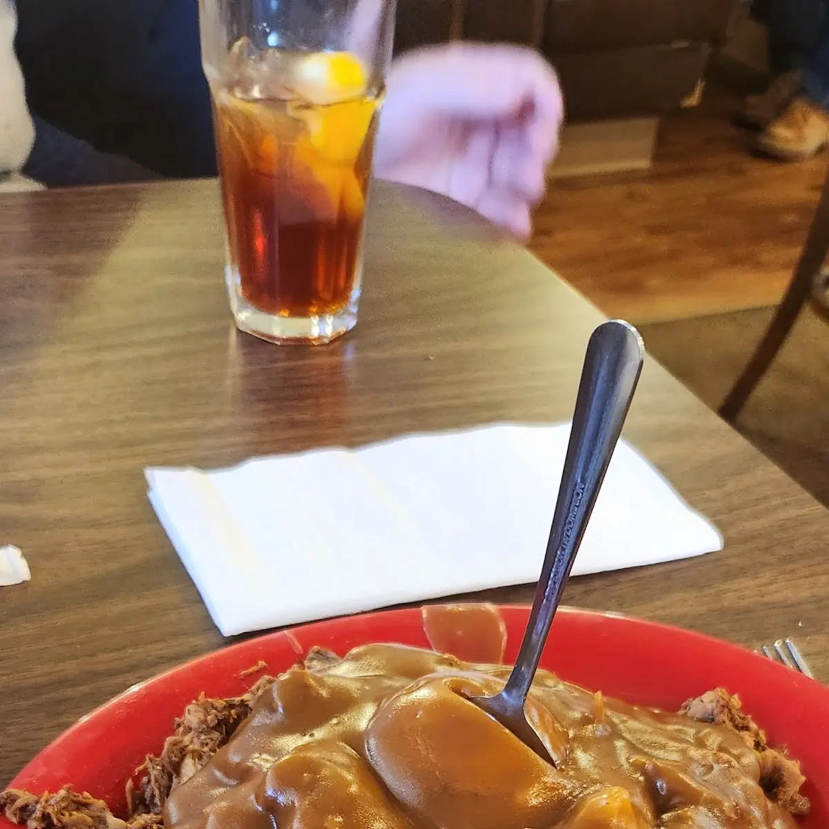 Open Faced Roast Beef Sandwich